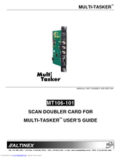 Altinex Scan Doubler Card MT106-101 User Manual