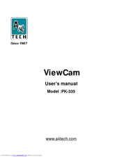 A4 Tech. ViewCam PK-335 User Manual