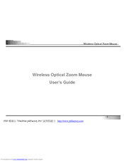A4 Tech. Wireless Optical Zoom Mouse User Manual
