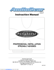 Peripheral Electronics Audio2car PXDX-KI Instruction Manual