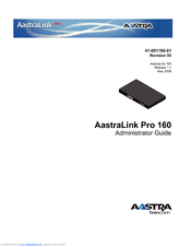 Aastra AastraLink Pro 160 Administrator's Manual