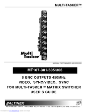 Altinex Multi Tasker MT107-305 User Manual