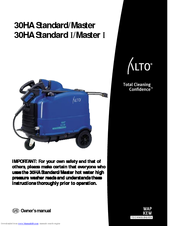 Alto 30HA STANDARD/MASTER Owner's Manual