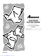 Amana W10216186A Use And Care Manual