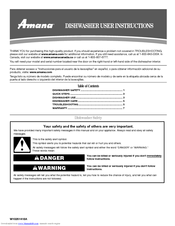 Amana W10261419A User Instructions