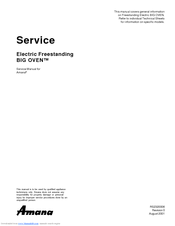 Amana RS2320006 Service Manual