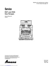 Amana RSS359-OF Service Manual