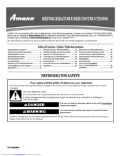 Amana W10180388A User Instructions