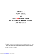 AMD KM780V User Manual