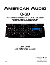 American Audio Q-SD User Manual