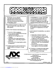 American Dryer Corp. AD-75T Installation & Operator's Manual