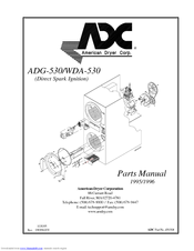 American Dryer Corp. Hot Surface Ignition System ADG-530 Parts Manual