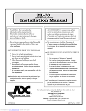 American Dryer Corp. ML-78 Phase 7 (DSI) Installation Manual