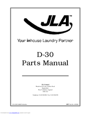 JLA D30 Phase 7 Non-Coin Parts Manual