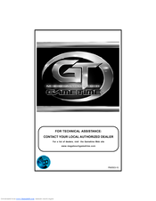 Merit Megatouch Gametime PM0503-10 Owner's Manual