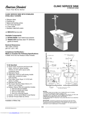 American Standard 8345.118 Specification Sheet