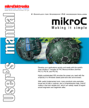 mikroElektronika PIC Microcontrollers PIC16 User Manual