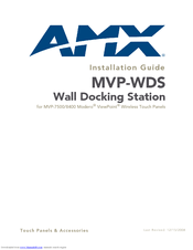 AMX MVP-WDS Installation Manual