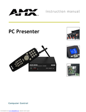 AMX Computer Control PC Presenter Instruction Manual