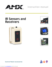 Amx Sensors and Receivers IR Instruction Manual