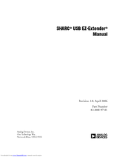 Analog Devices SHARC 82-000197-01 User Manual