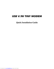 Abocom Modem UTM560 Quick Installation Manual