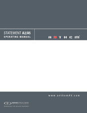 Anthem STATEMENT A2 Operating Manual