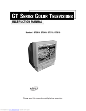 Apex Digital GT2015, GT2415, GT2715, GT3215 Instruction Manual