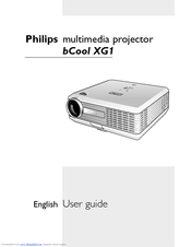 Philips bCool XG1 User Manual