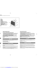 Applica DF71 Use And Care Book