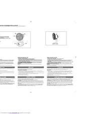 Applica Stand Fan Operating Instructions