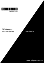 Edge-Core VG3306 User Manual