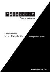 Accton Technology ES4626 Management Manual