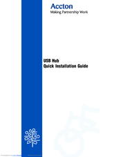 Accton Technology USB204A Quick Installation Manual