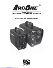 ArcOne Inverter Power Sources User Instruction Manual