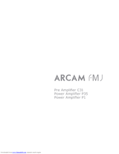 Arcam C31 Handbook