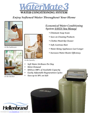 Hellenbrand Economical Water Conditioning System WaterMate 3 Specifications