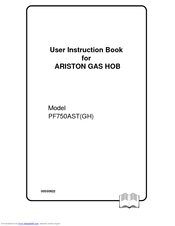 Ariston PF750AST User Instruction Book