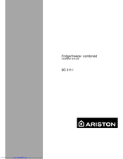 Ariston BC 311 I Installation And Use Manual