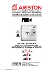 ariston 4 gallon water heater