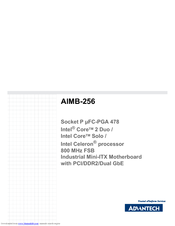 Advantech AIMB-256 User Manual