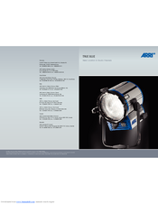 ARRI True Blue ST2 Brochure & Specs