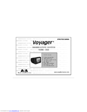 ASA Electronics Voyager VOM-783 Operation Manual