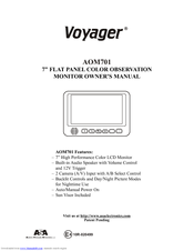 ASA Electronics Voyager AOM701 Owner's Manual