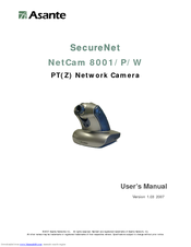 Asante NetCam 8001/P/W User Manual