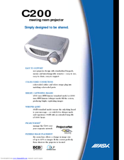 Ask C200 Brochure