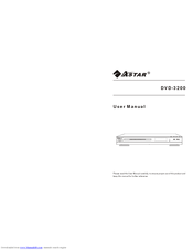 Astar Astar DVD-3200 User Manual