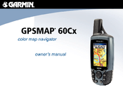 Garmin GPSMAP 60Cx Owner's Manual