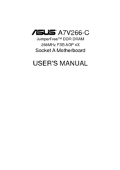 Asus A7V266-C User Manual
