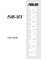 Asus P4B-MX User Manual